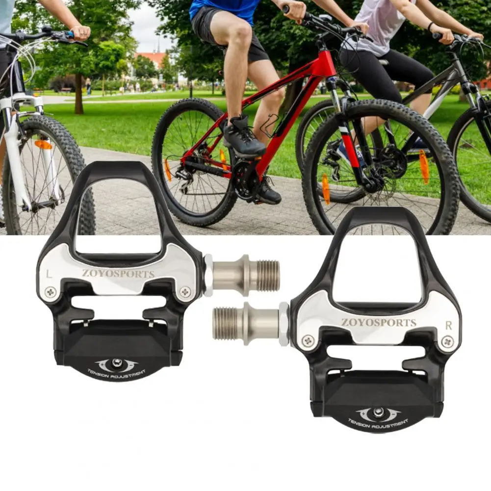 

Road Bicycle Pedal 1 Set Useful High-strength Bike Parts High-strength Ultralight Clipless Pedals for Road Bike