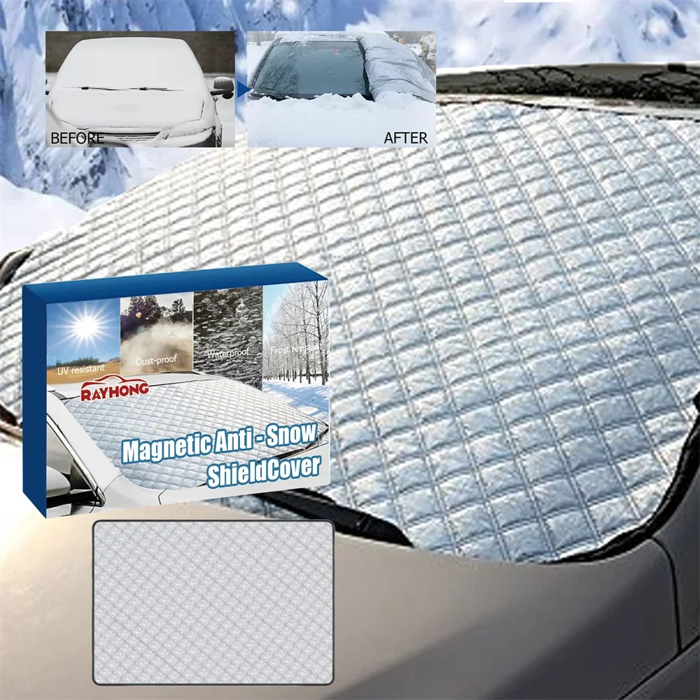 Outdoor Snow Cover Car Exterior Accessories Magnet Winter Essential Safe And Reliable Interior Spare Parts Snow Cover Sun Visor