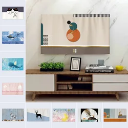 TV Cover,Smart TV, LCD TV Interior Decoration Dustproof Suitable for 24