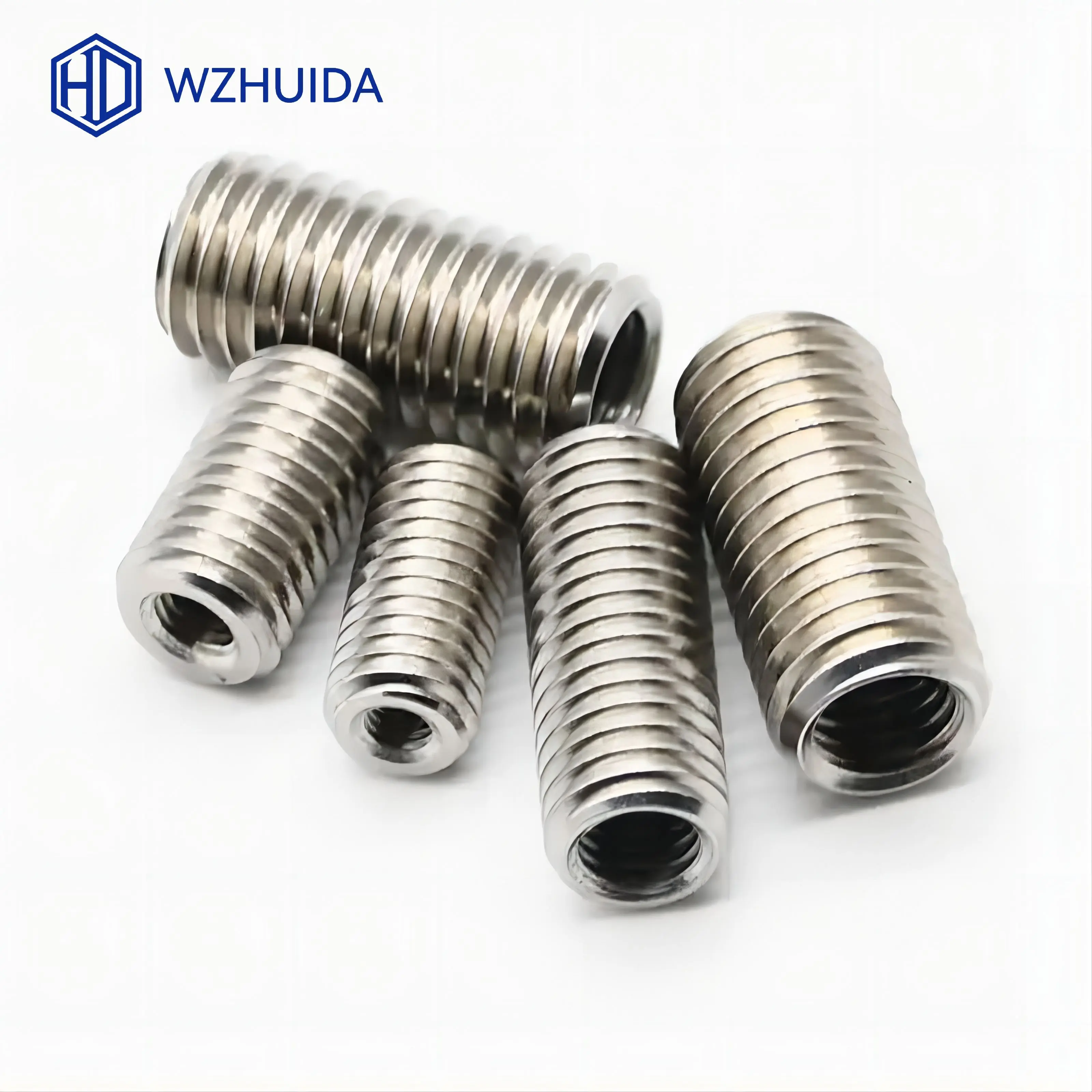 WZHUIDA Inside Outside Thread Adapter Nut Screw Insert Sleeve Converter Nut Coupler M2 M3 M4 M5 M6 M8 M12 M16 Stainless Steel