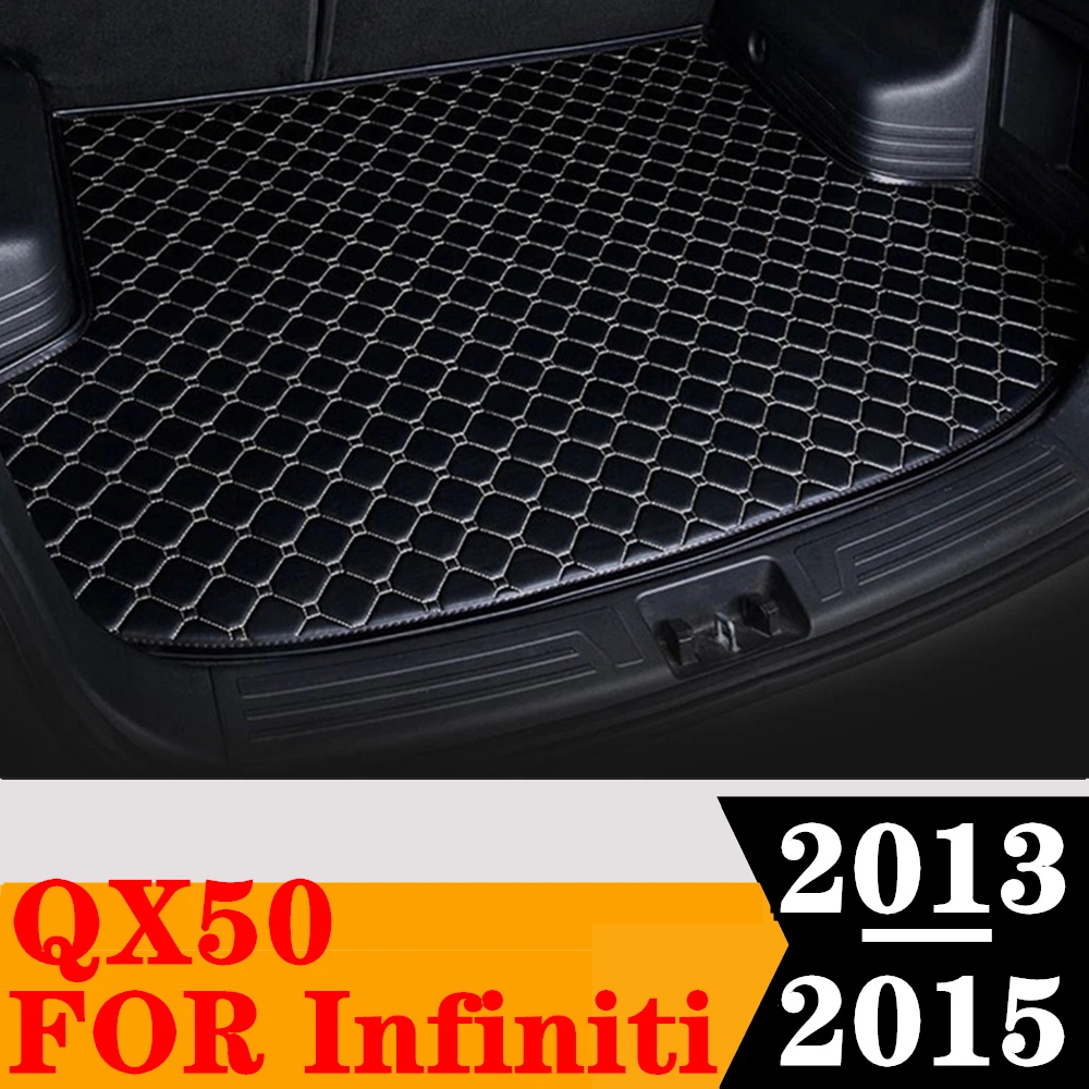 

Коврик для багажника автомобиля Infiniti QX50 2015 2014 2013, задний коврик для груза, поднос для багажника, коврик для багажа, коврик, крышка для внутренних деталей автомобиля