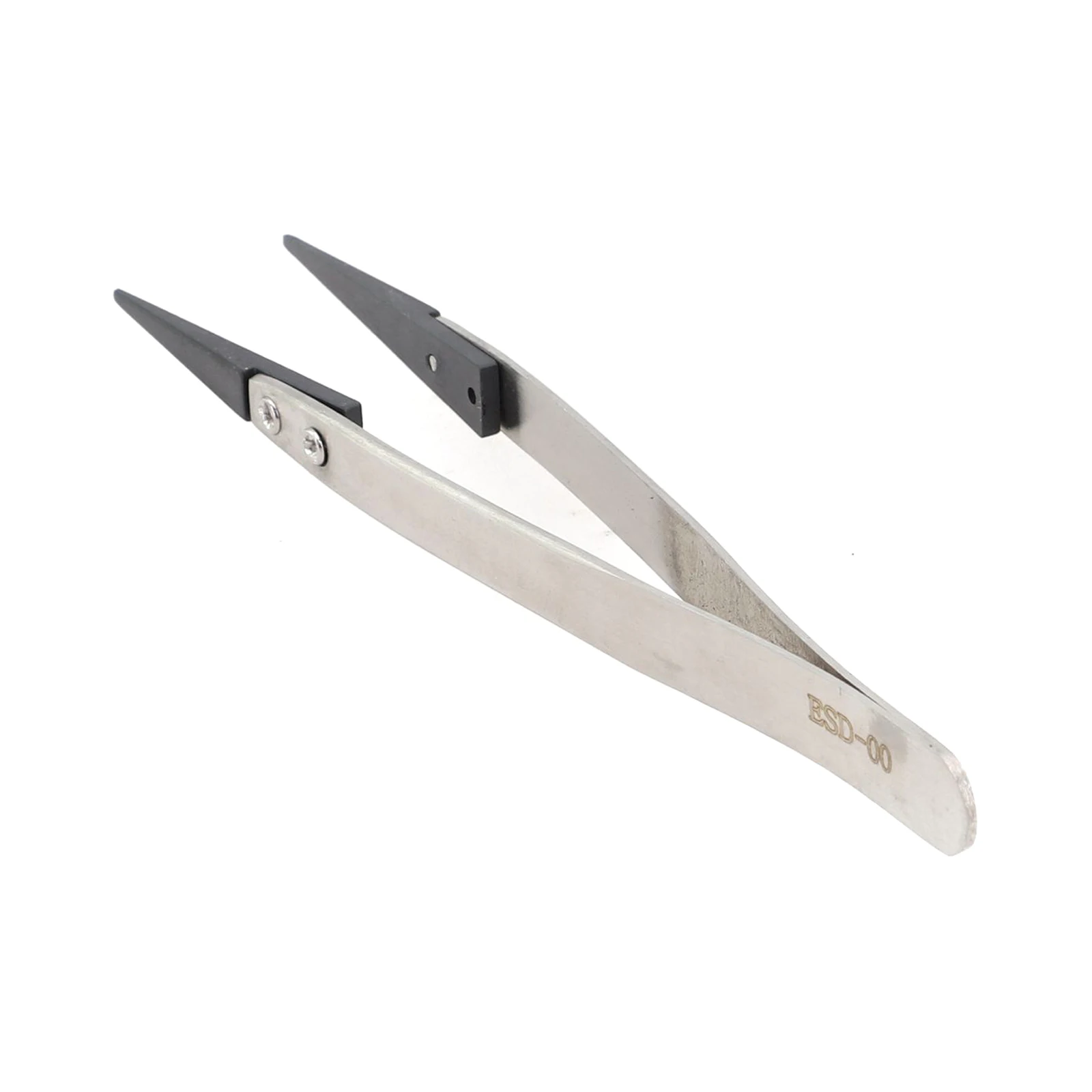 1pc Industrial Tweezers Metal Precision Maintenance Industrial Repair Curved Tool Household Work Model Making Hand Tools Parts