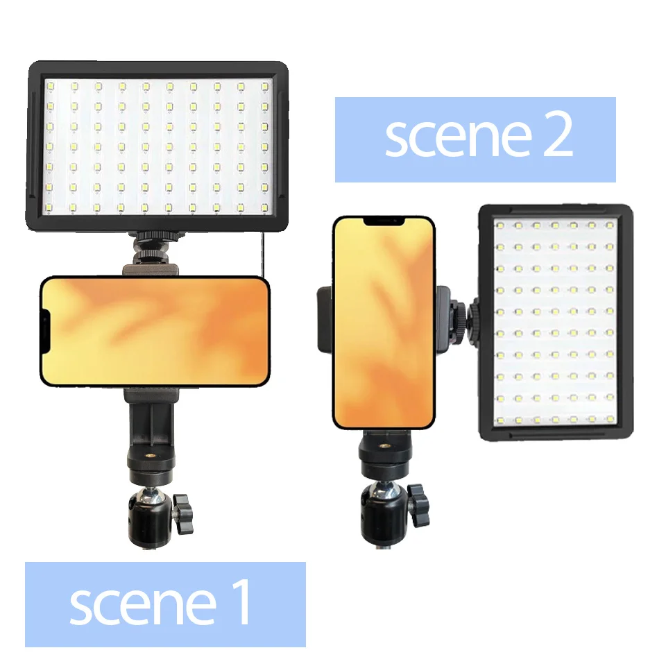 Photographic Lighting Self LED Photography Video Light With Long Arm Stand Conference Photo Studio Lamp For Zoom YouTube Live