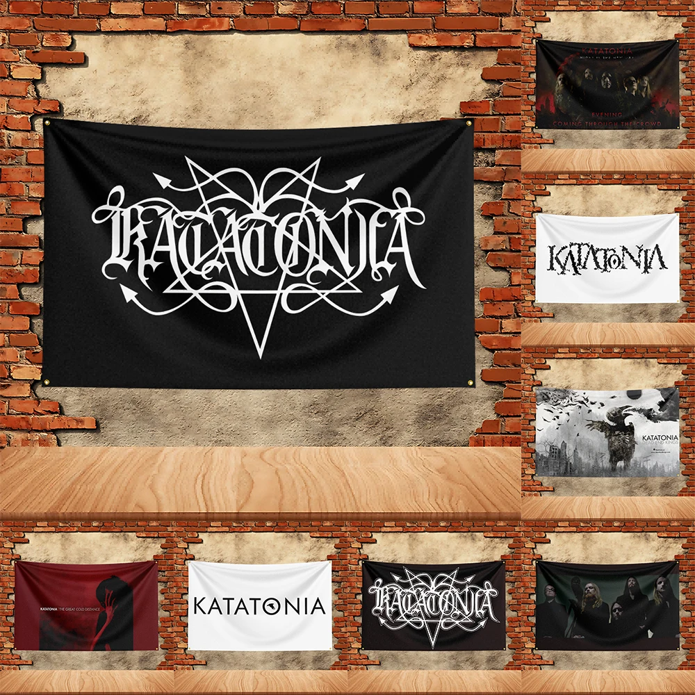 

90X150ft Katatonia Band Party Flag Polyester Printed Flag Banner Tapestry for Garden Garage Decoration Concert Flag