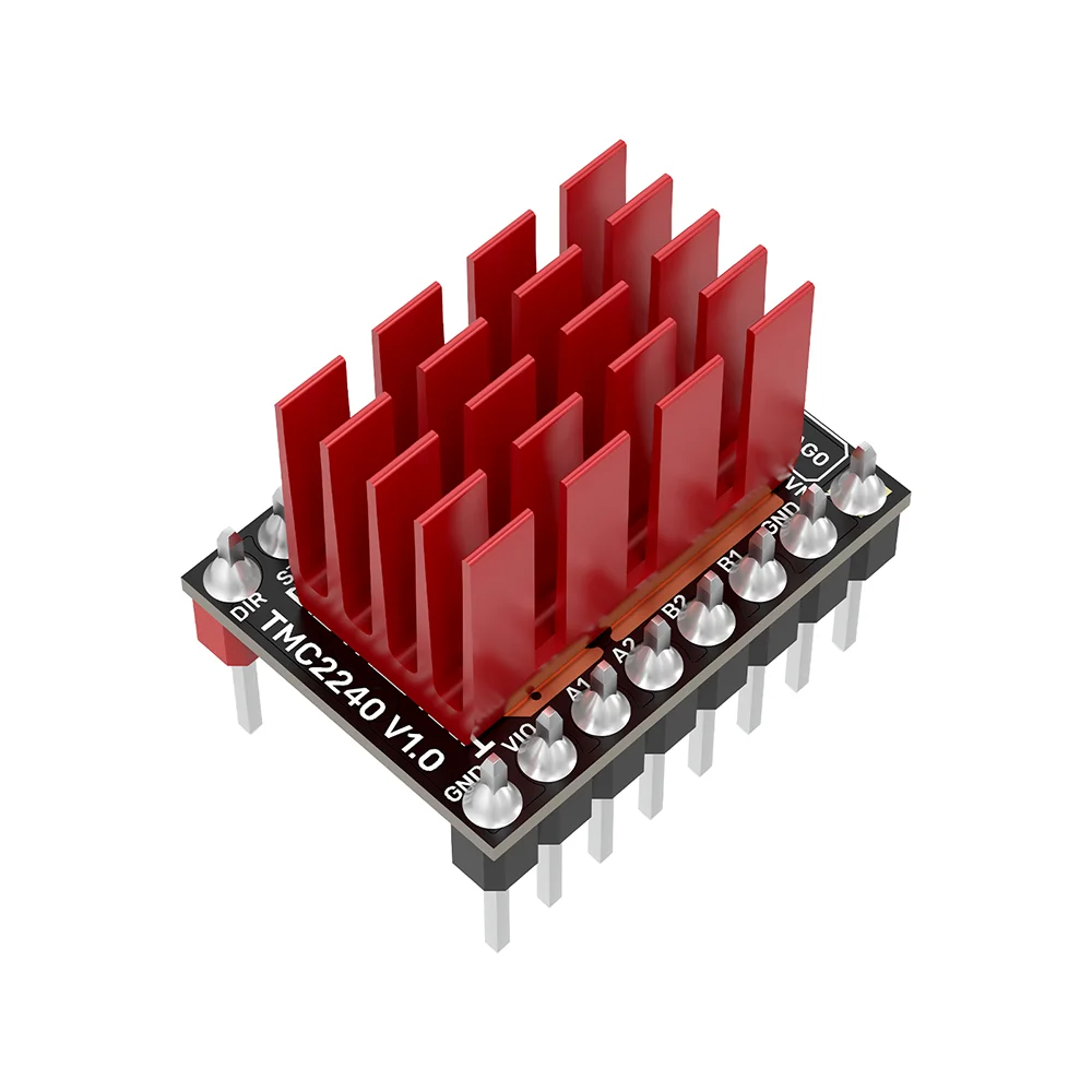 BIGTREETECH TMC2240 Driver del motore passo-passo SPI/UART 36V Driver silenzioso Parti della stampante 3D per Octopus Pro SKR V1.4 Turbo Scheda madre