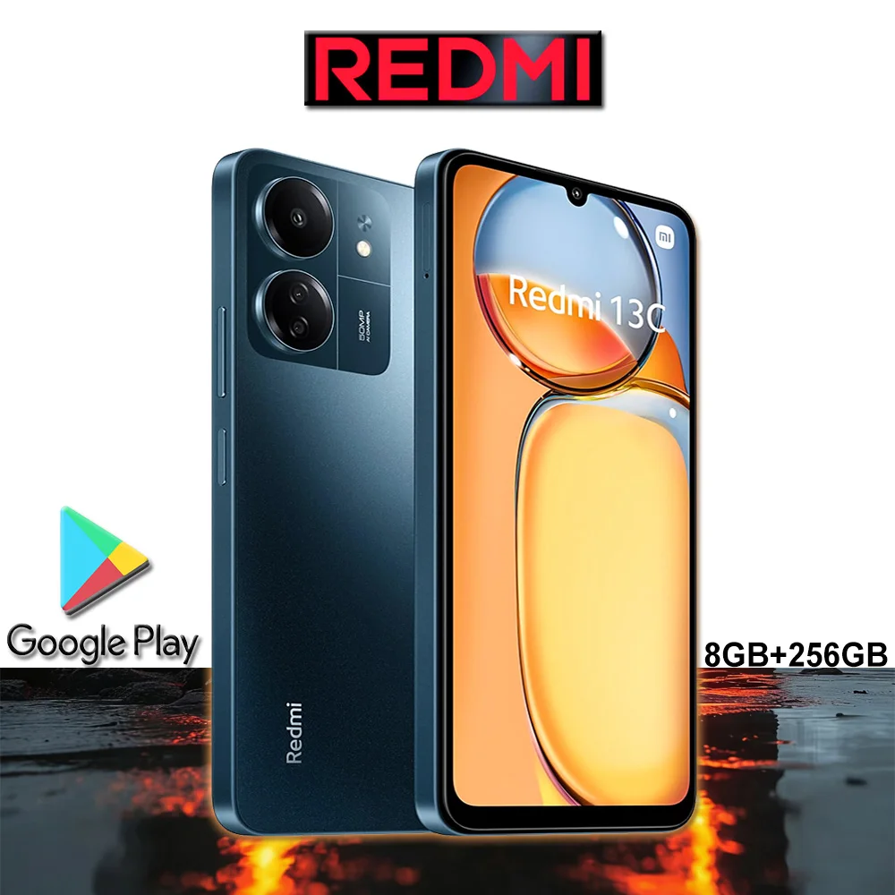 Xiaomi Redmi 13c 6.74-inch fashion smartphone RAM: 8GB ROM: 256GB 4G NFC