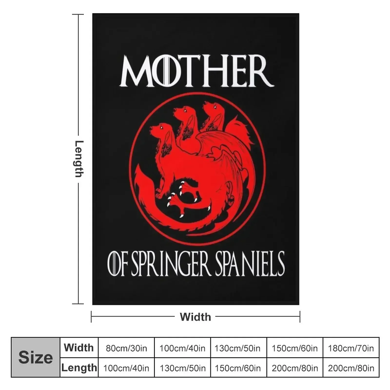 Mother of Springer Spaniels - Christmas 2020 Throw Blanket Furrys For Sofa Thin Giant Sofa Hairy Blankets