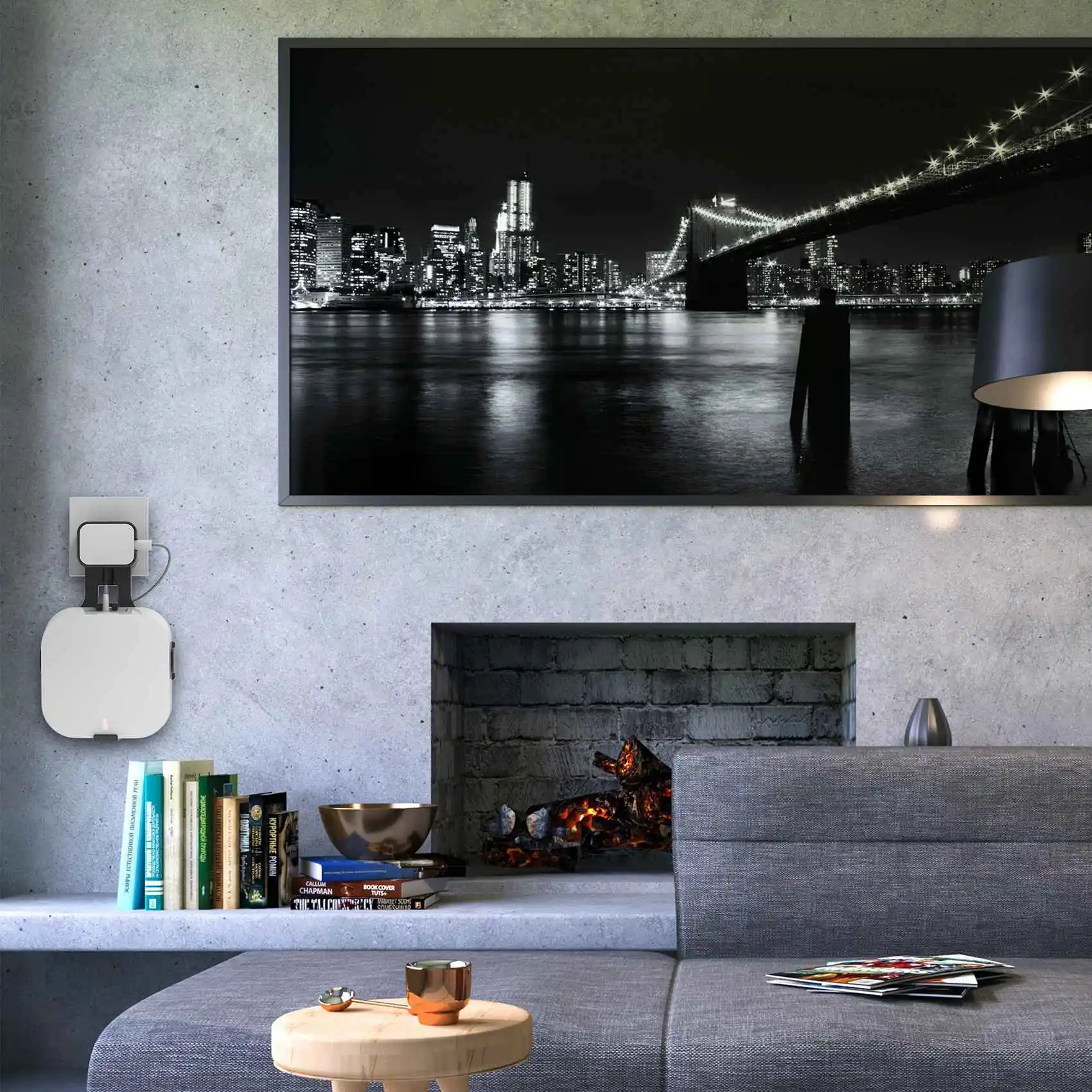 Wall Mount For Eero Pro 6 Wifi Router Holder Outlet Stand Space Saving Without Messy Wires For Amazon Eero Pro 6-T44C