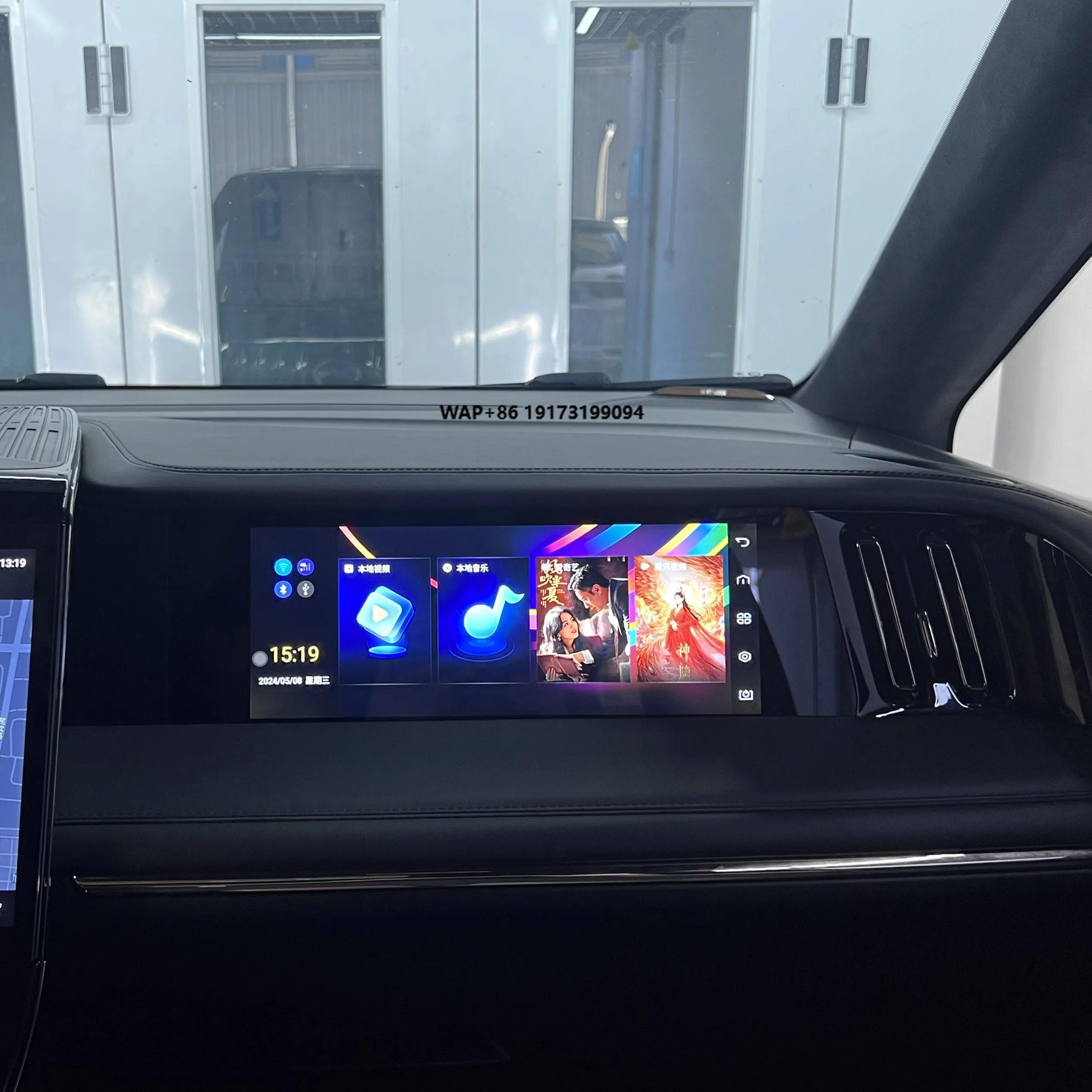 

Для GAC Trumpchi M8 E8 E9: Передний пассажирский сенсорный экран, автомобильный Android-дисплей для развлечений с Carplay