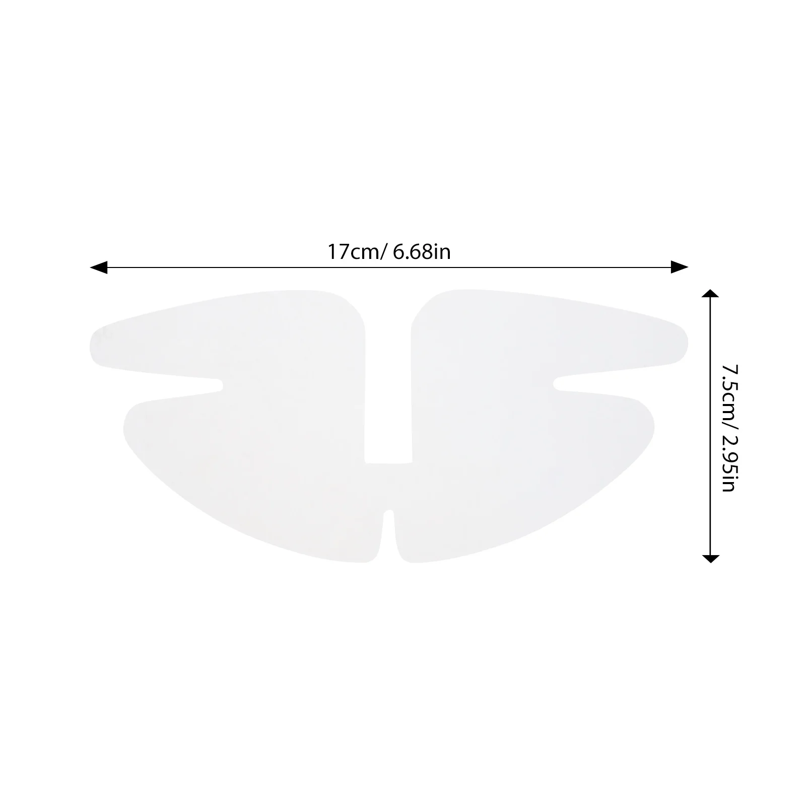 50 Stück Kragenhalter für Hemden, Kunststoff, doppellagig, verstärkt, Hemdkragen-Stütze, Einsätze, Kleid, Uniform, knackiger Aufbewahrungsmittel