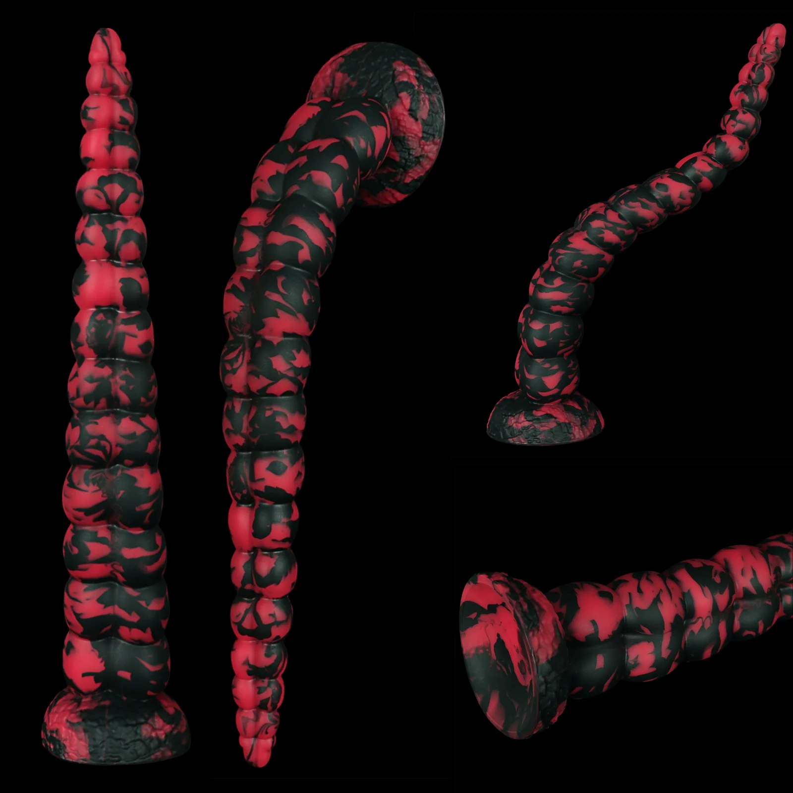 New Long Anal Butt Plugs Prostate Massager  Silicone Dildo Suction Cup Anal Plug Tentacle Dildos Anus Expansion Adult Sex Toys