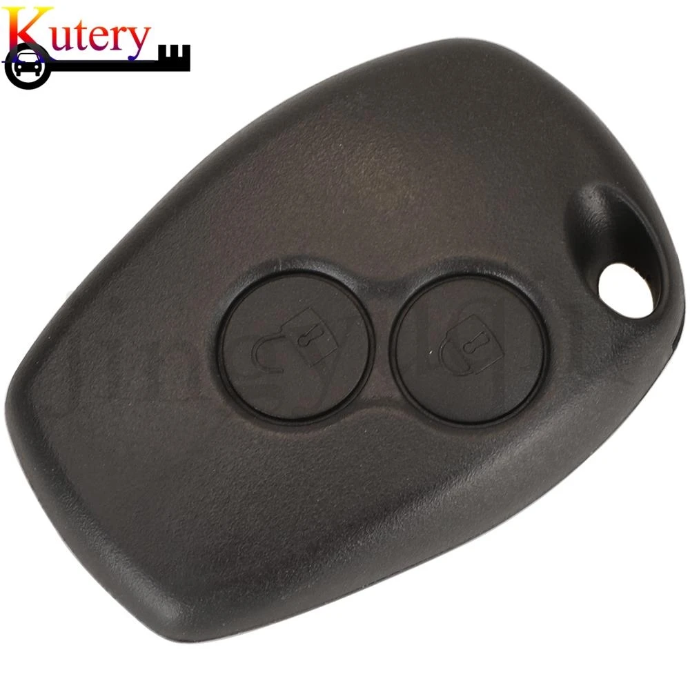 Jingyuqin Afstandsbediening Autosleutel Geval Voor Renault Megane Modus Espace Laguna Duster Logan Dacia Sandero 2/3 Knoppen Sleutel shell Fob