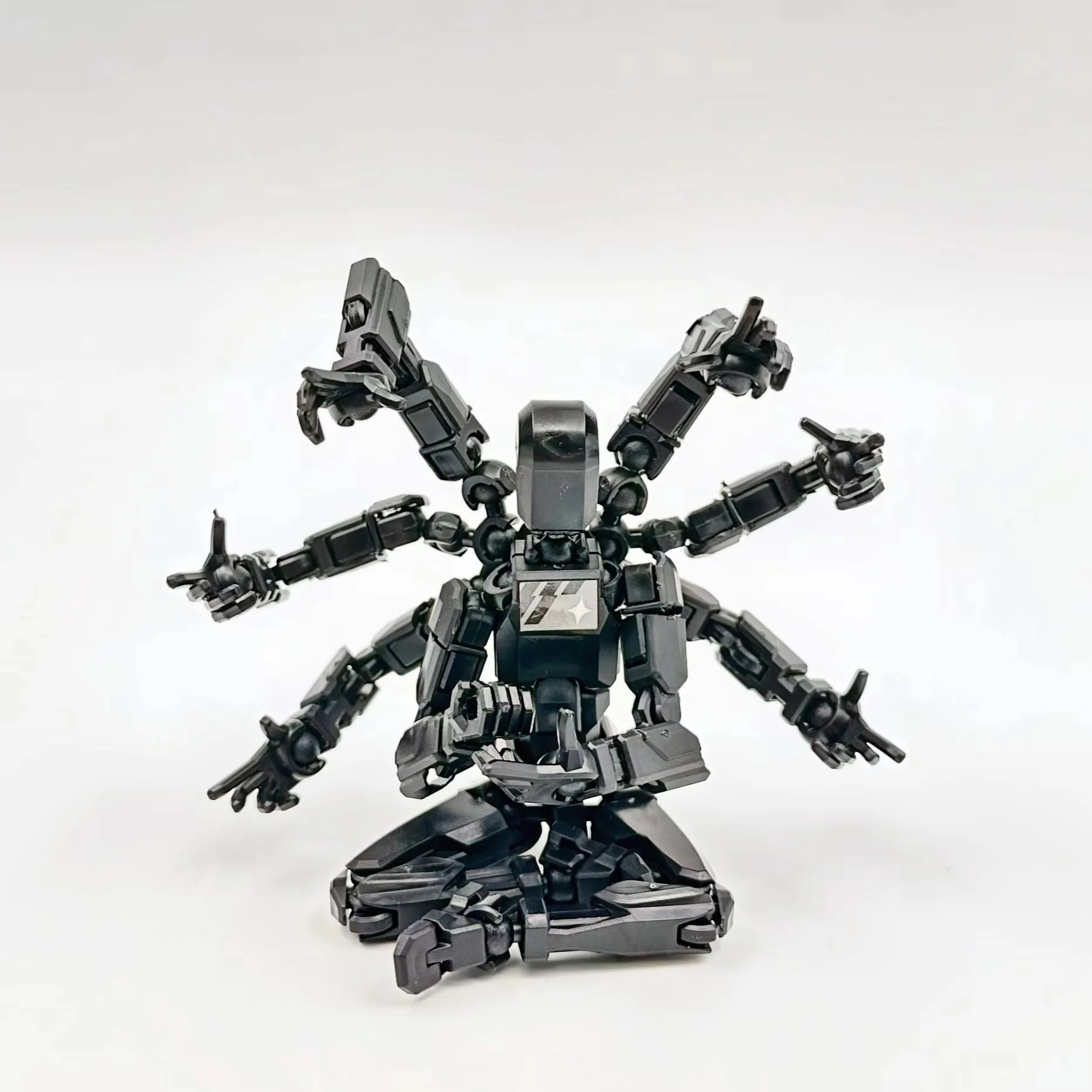 Multi-Jointed Movable Shapeshift Robot With 8 Wings Women's Accessories 3D Printed Mannequin 6 Action Figures Toys Kids