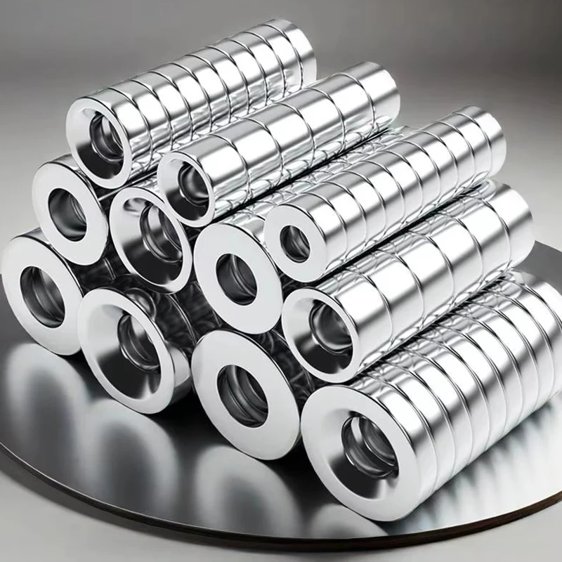 10-50Pcs with Countersunk 12x3 15x3 18x3 Round Discs for Scientific Laboratory and Industrial Use Kitchen Decor Portable Magnets