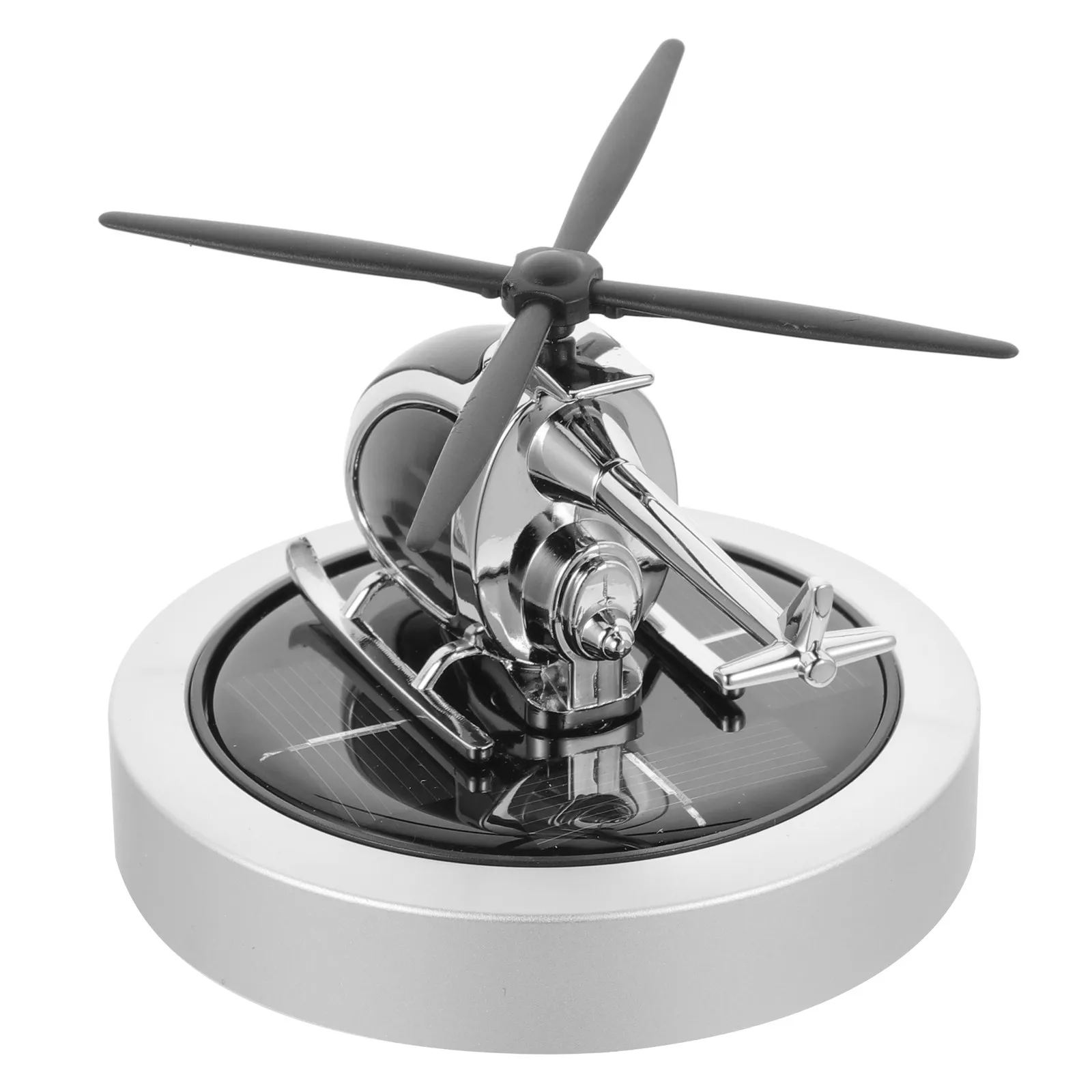 

Helicopter Shaped Car Air Freshener Solar Powered Aromatherapy Diffuser Car Interior Decoration Solar Aircraft Ornament