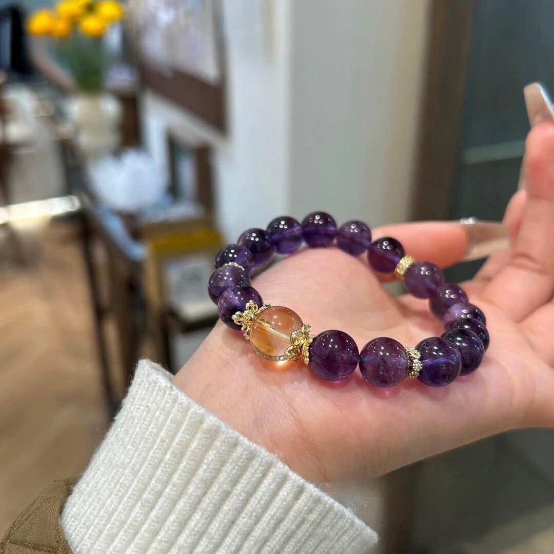 amethyste-naturelle-citrine-tour-jaune-cristal-niche-haut-de-gamme-accessoires-polyvalents-design-sens-perle-modeles-pour-femmes