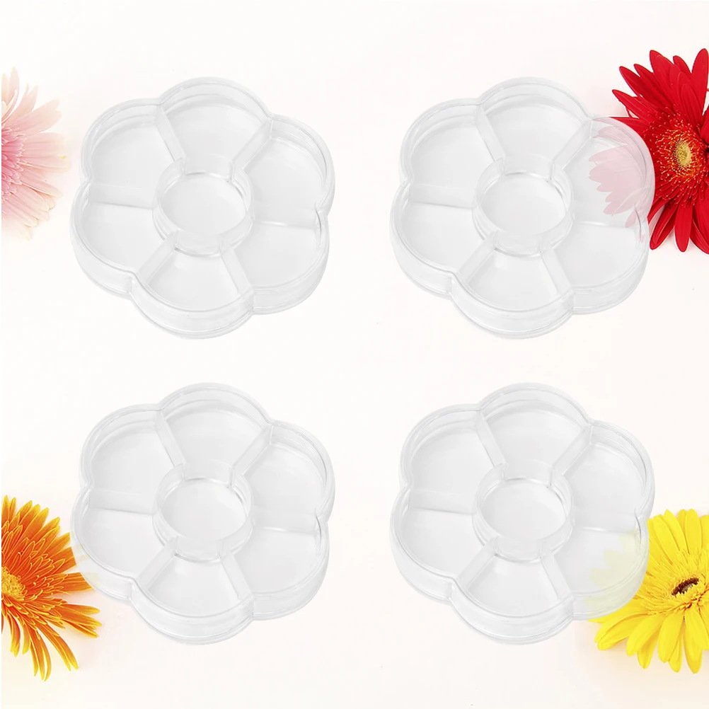 

Plastic Storage Boxes Transparent Containers with Clear Lids Jewelry Organizer for Women Girls Small Space Saving Household