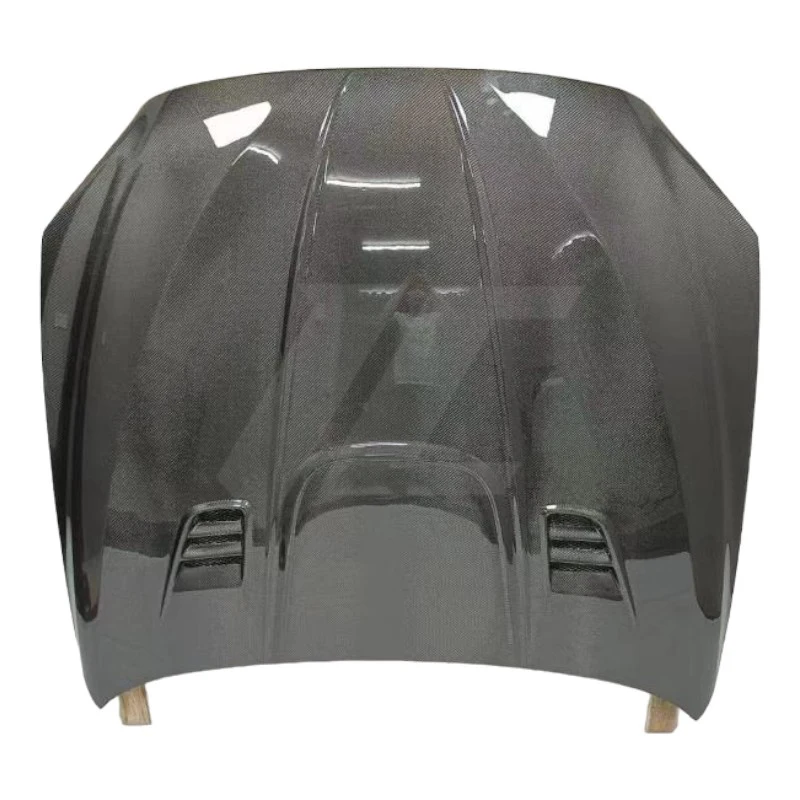 

STLF New Carbon Fiber Bonnet Hood with Screws for BMW's M6 6 Series F06 F12 F13 Vented Design