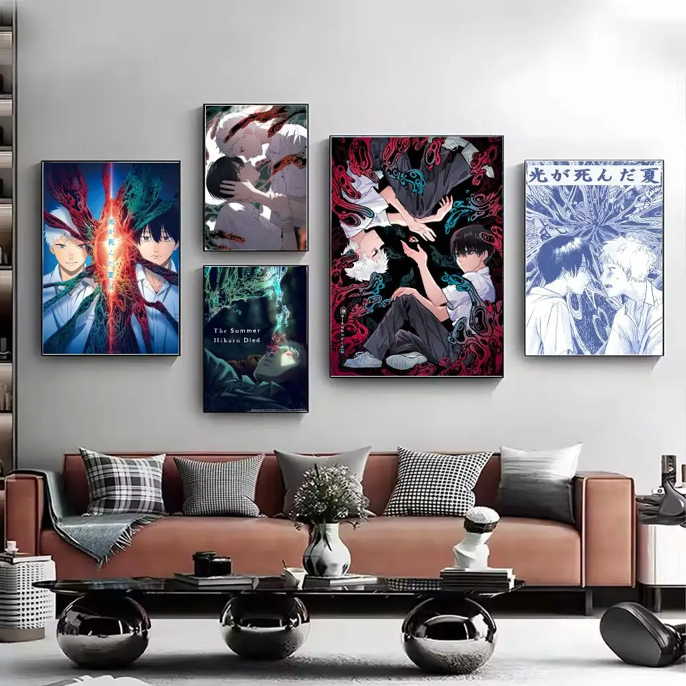 The S-summer Hikaru Died Poster Stylish Wall Art Print for Living Room Bedroom Study Office Café Home Decor Modern Gift