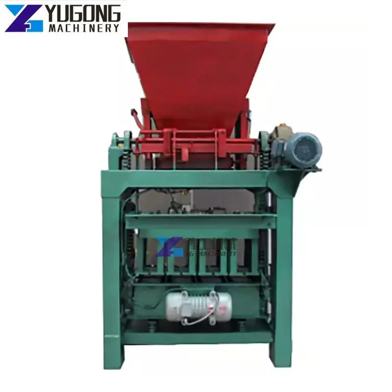 High Speed Brick Block Forming Machine with Hopper Pave Scale Manual Hollow Cement Bricks Machine Fly Ash Paver Brick Machine