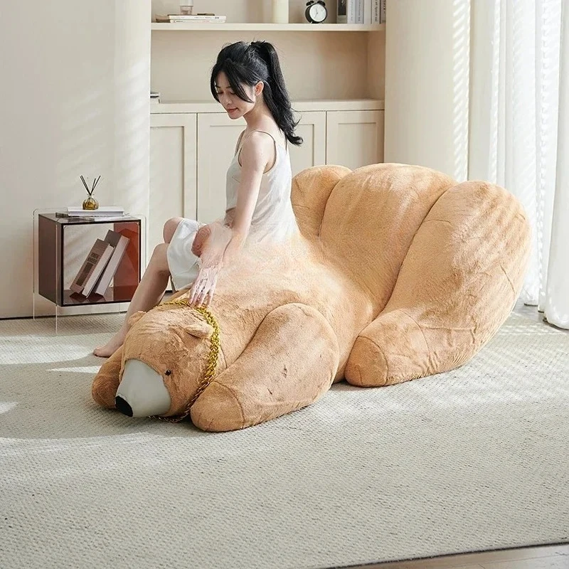 

Asmt52 Designer Bear Buttocks Polar Bear Lazy Leisure Sofa Creative Floor Sofa Chair