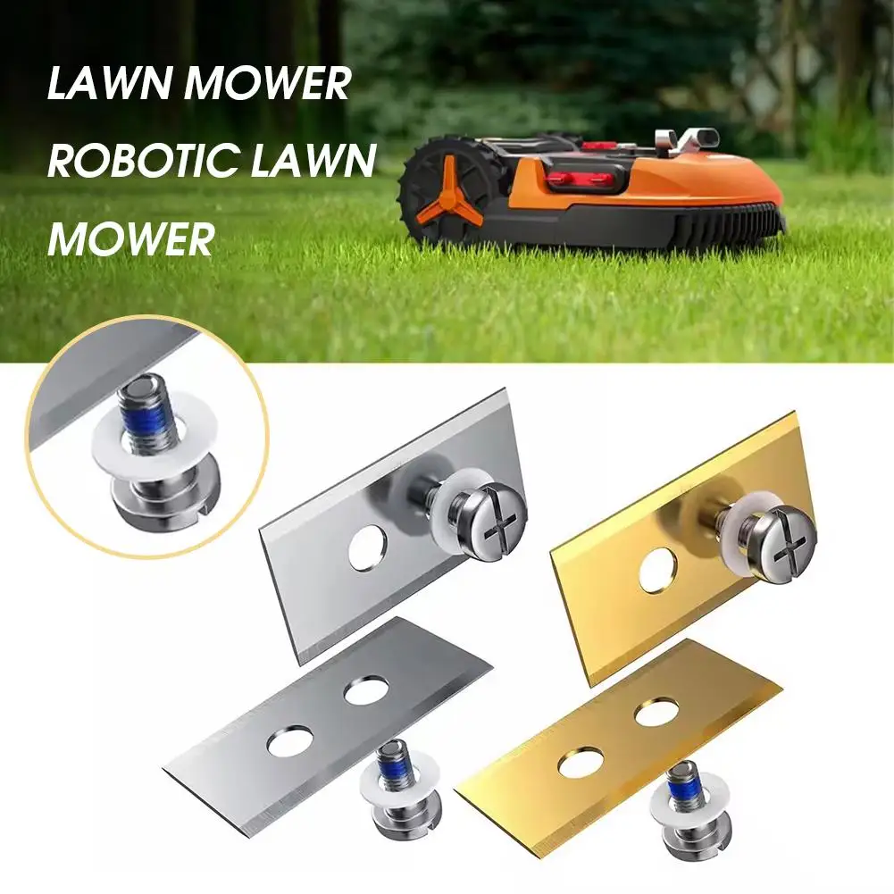 

Лезвия газонокосилки, сменная головка, сверхмощный универсальный робот, аксессуары для газонокосилки для Mammotion Luba Yuka 24/30/36 шт.