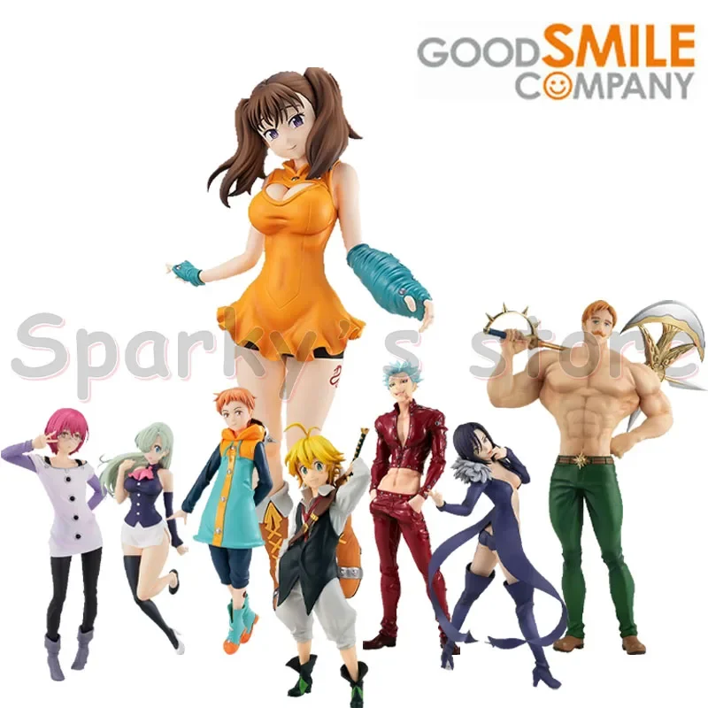 Good Smile GSC Original POP UP PARADE Seven Deadly Sins Angry Judgment Anime Figure Ban Merlin Action Figure Toys for Kids Gifts