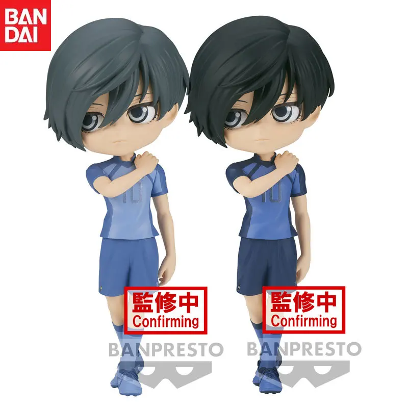 

In Stock Bandai Original Q Posket Anime BLUE LOCK ITOSHIRIN Action Figure Model Children's Gifts