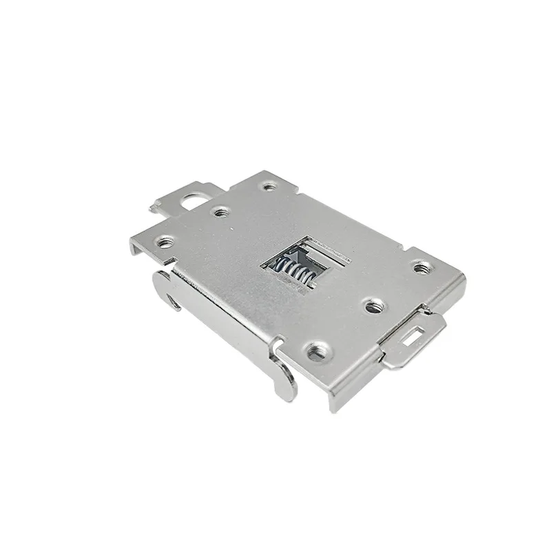 10pcs 35mm DIN Rail Mounting Clip Bracket Holder for Switch Power Supply, Solid State Relay, and Slide Rail Installation
