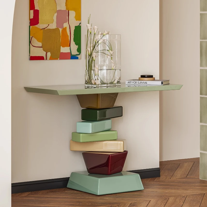 

Villa Hotel Entrance Terrace Designer Corridor Wall Decorative Table
