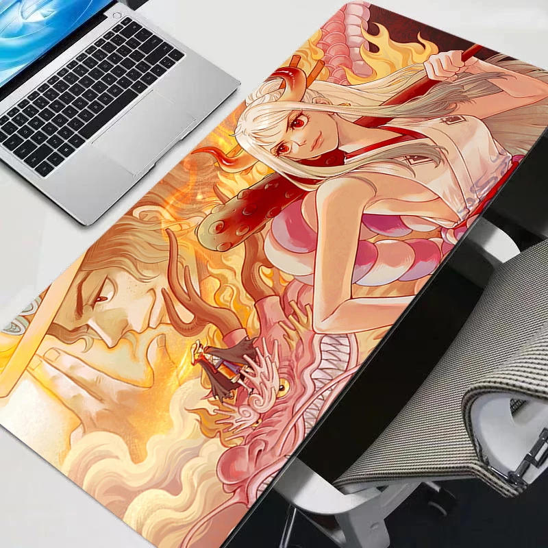 

Коврик для мыши в стиле аниме One Piece, большой игровой коврик для мыши XXL, прочный настольный коврик для мыши и клавиатуры