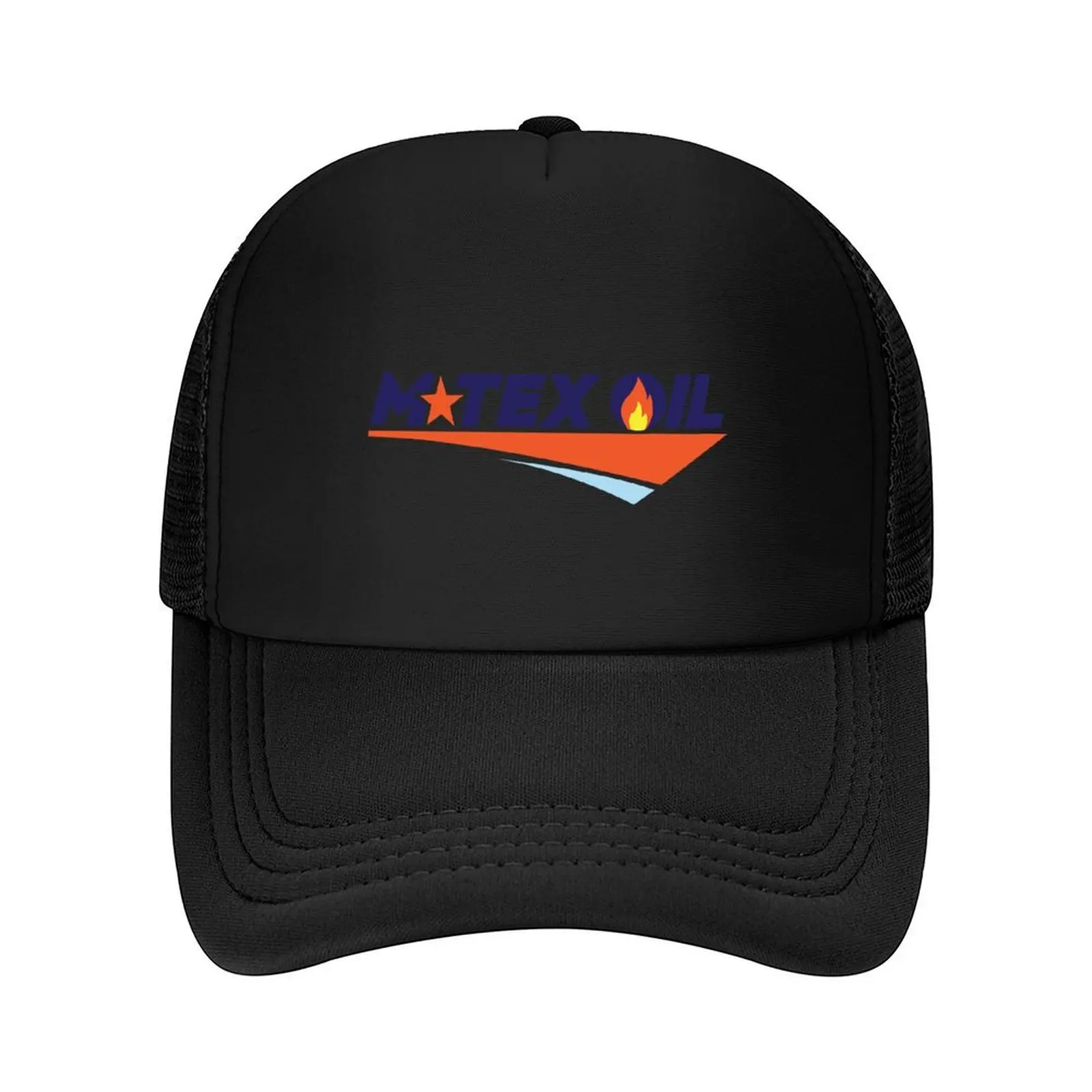 

M TEX OIL LOGO Baseball Cap Sun Cap hiking hat black Sunscreen Mens Hats Women's