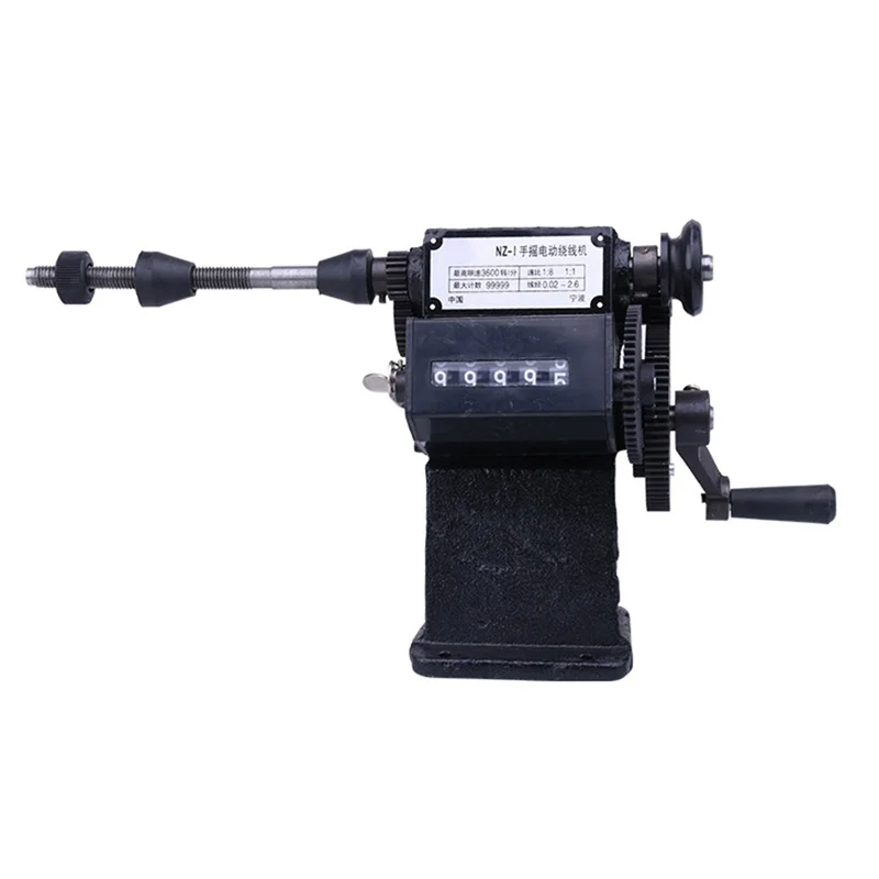 NZ-1 Hand Winding Machine Winder Double Speed Counter Steel Gear Coil Winding Machine HOT