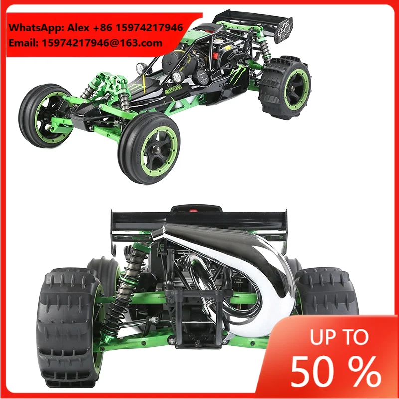 ROFUN Baha360AS 1:5 Scale CNC Metal All-Terrain 3-Channel RC Truck 2.4G 36CC For Gas Expert-Level Buggy Ready-to-Go USB Cable
