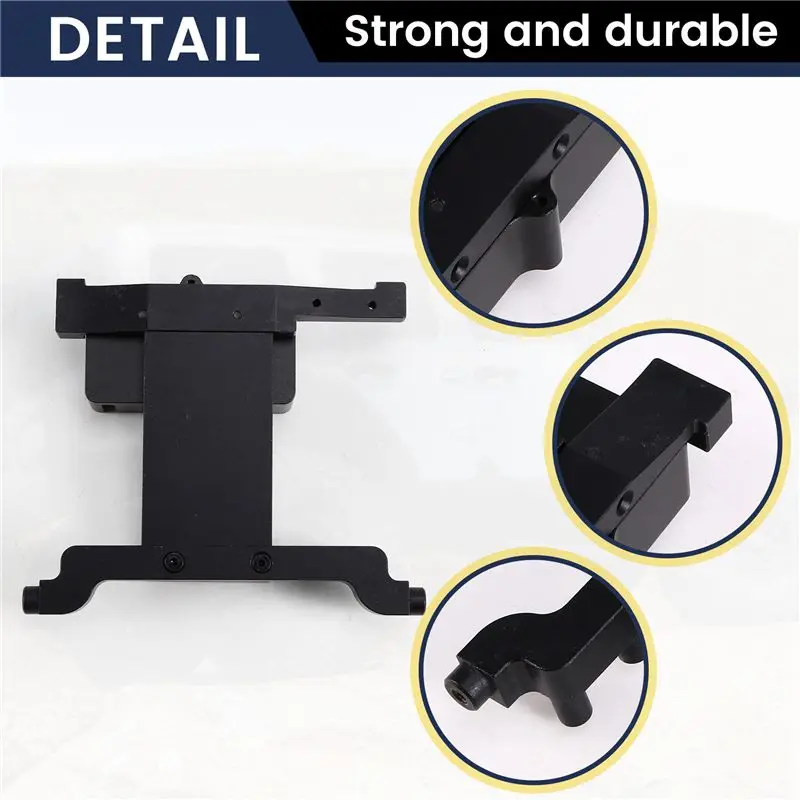 ABUM-Metal Radio Receiver Equipment Box Kit For Axial SCX6 AXI05000 JEEP Wrangler AXI05001 Trail Honcho 1/6 RC Crawler Car