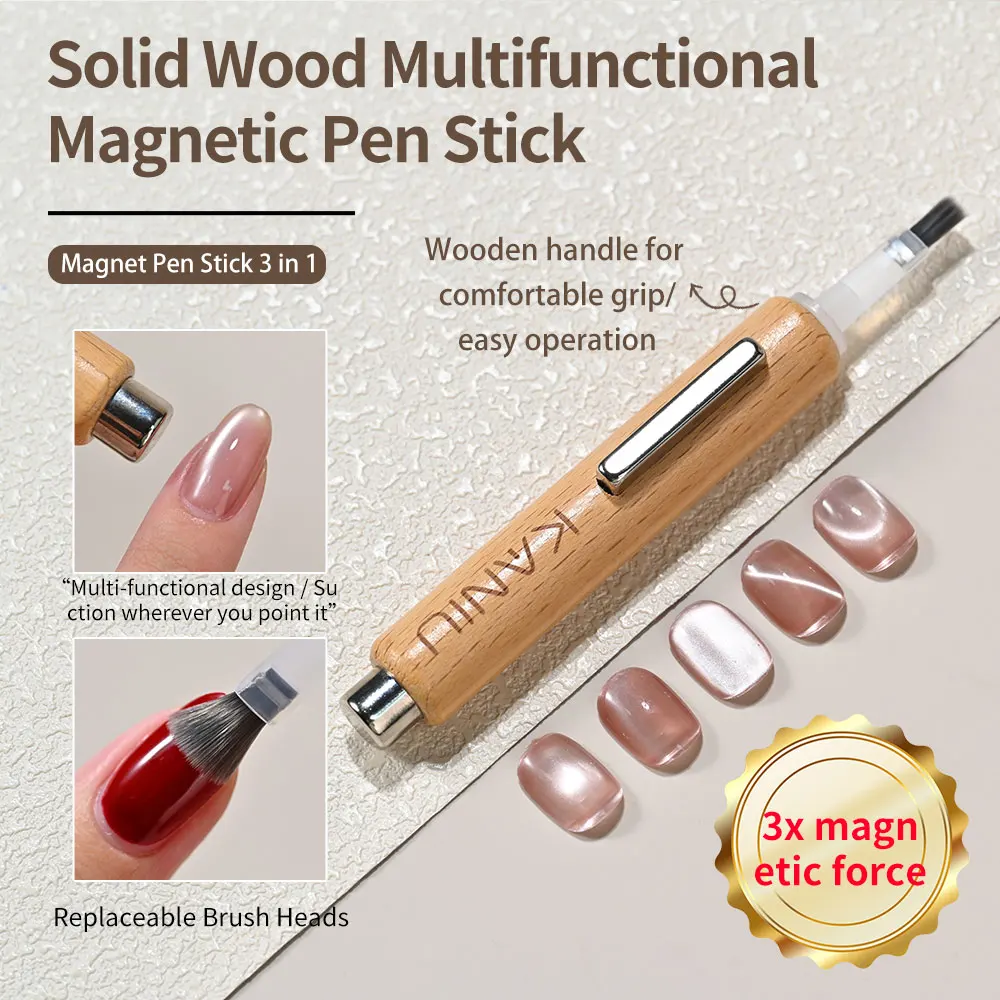 3-in-1 Katzenaugen-Magnetstab, multifunktionales Schnellmagnet-Katzenaugen-Werkzeug, superstarker zylindrischer Magnet, Nagelwerkzeug