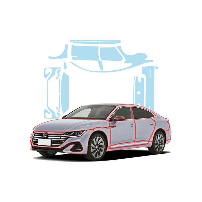 

PPF для Volkswagen CC защитная пленка из ТПУ, прозрачный устойчивый к царапинам комплект, невидимые автомобильные аксессуары