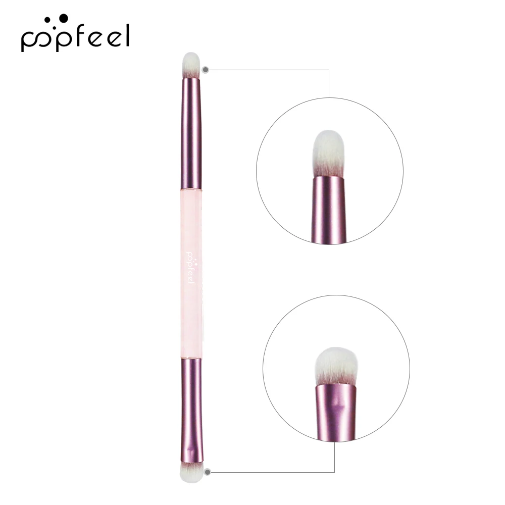 POPFEEL – ensemble de palettes de fards à paupières 40 couleurs, avec pinceau, comprend une fard à paupières, une mascara, un eye-liner et un pinceau à double extrémité, mat et scintillant