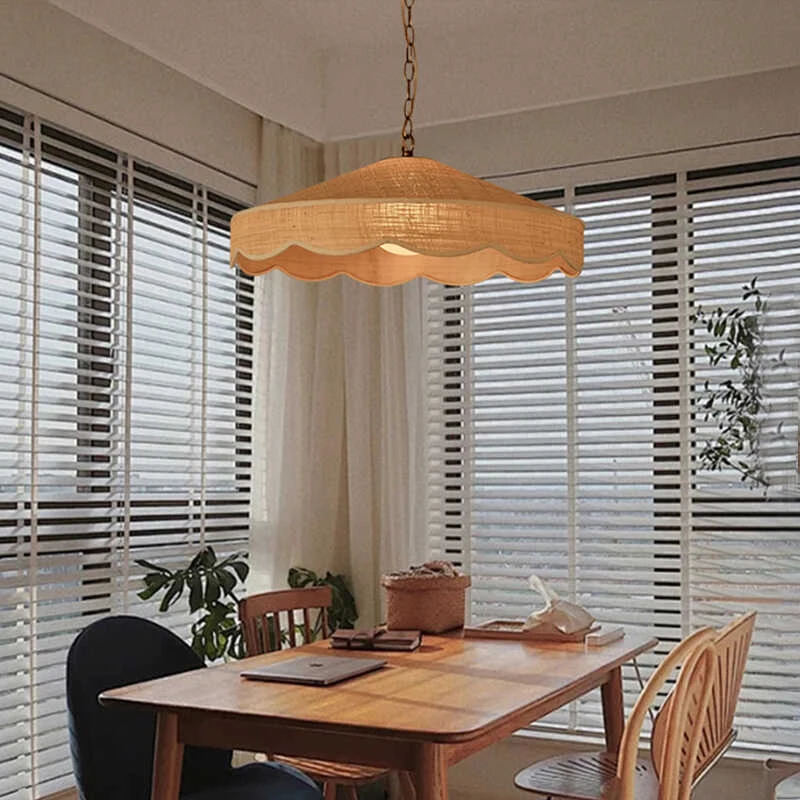 

Japanese Wabi Sabi Restaurant Chandelier Retro Homestay Bedroom Study Tea Room Designer Creative Art E27 Pendant Lighting