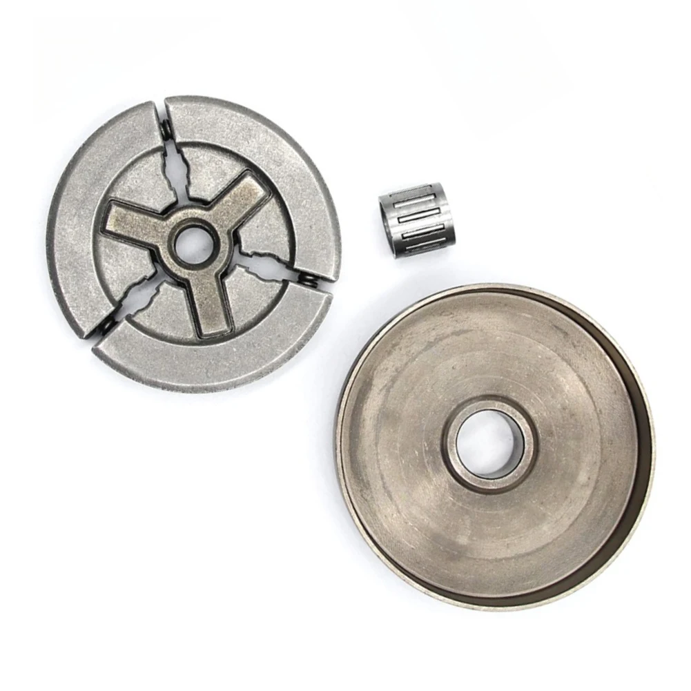 中国製チェーンソークラッチドラム、ニードルベアリング付き、モデル4500、5200、5800用、金属製アフターマーケットパーツ、パワー復元用