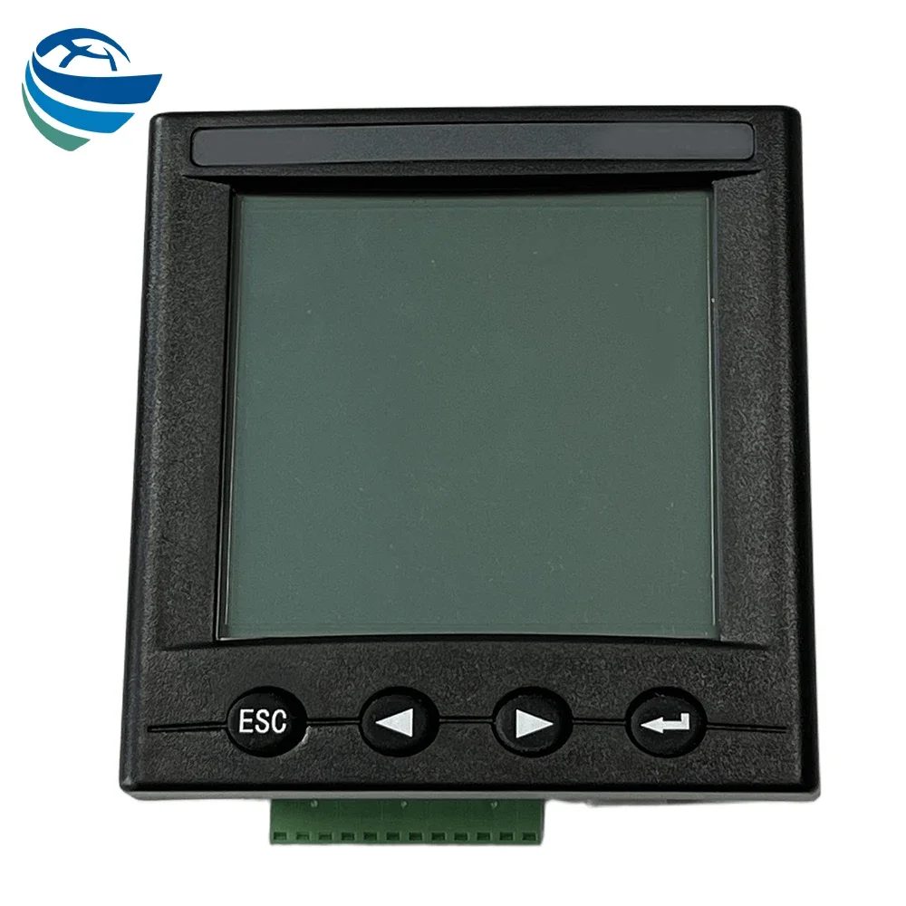 AC85-265V LCD Display 8 Channels NTC PT100 PT1000 Temperature Monitor Meter With RS485 MODBUS-RTU for Temperature Measurement