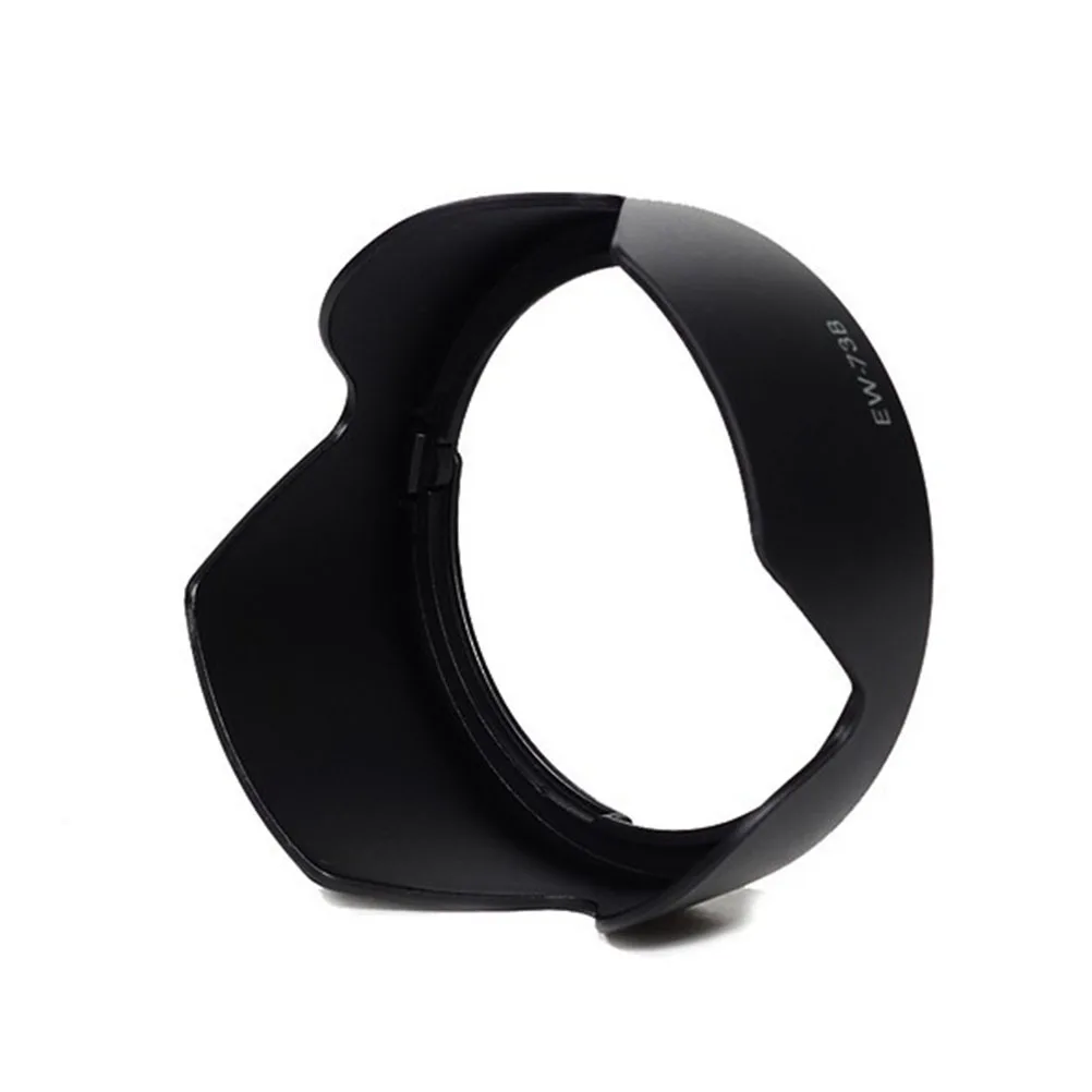 

Professional Tulip Lens Hood for Ef-S 18-135Mm 700D 650D 70D 60D Camera Lens Shade Anti-Flare Fit Black