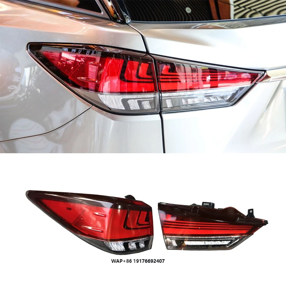 Car Accessories Rear LED Taillight for 2020 RX RX350 RX300h RX450 Tail Light Lamp