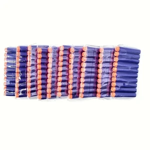 Nerf n-strike blasters çocuk, şeker, yuvarlak başlı yumuşak ve süngerli dart, 100 adet, 7,2 cm 8 en çok satılan, vektör, silah-no. 1