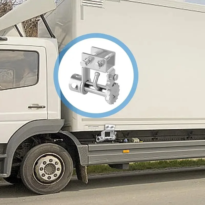 Sliding Winch For Flatbed Trailer Iron Steel Rope Tie Down Clamp Flatbed Trailer Accessories Track Sliding Winch For Trucks Car
