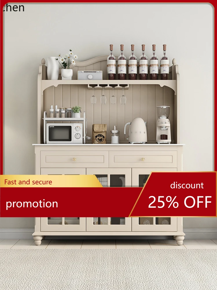 

HXL Slate Guest Restaurant Cabinet Tea Cabinet Glass Door Wine Cabinet