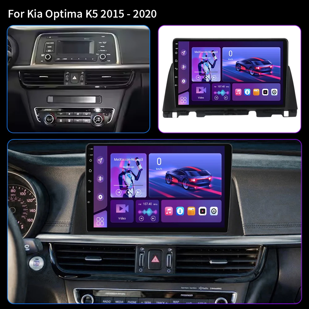 Android 16 Autoradio For KIA Optima K5 2016 2017 2018 Autoradio Lettore Video Stereo Multimediale Carplay BT Auto 2DIN DVD BT