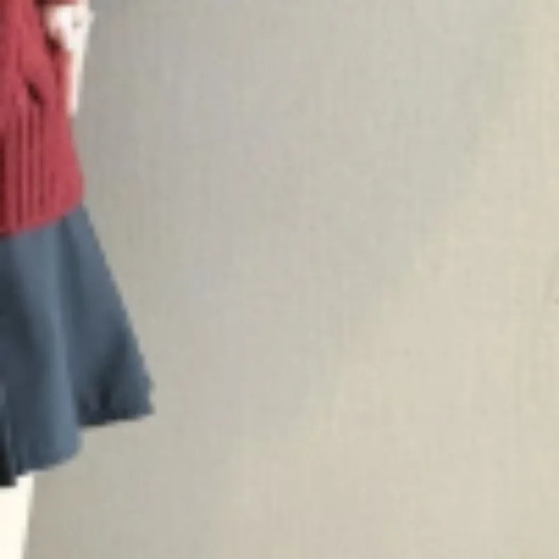 

Однотонный свитер-пуловер с высоким воротником и узором «косы», осенне-зимний, с асимметричным воротником и пуговицами, в корейском стиле, черный пуловер