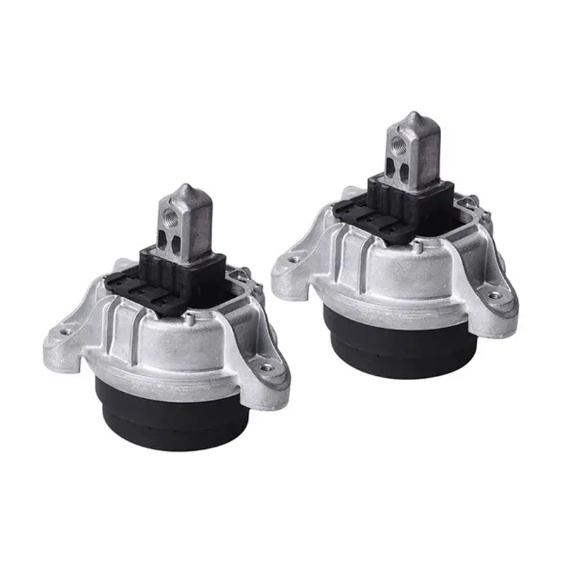 B23B Front Left& Right Engine Motor Mounts Kit Set 2Pcs For BMW F10 528I 2.0L 2012-2016 OE Numbers 22117935149 22116785601