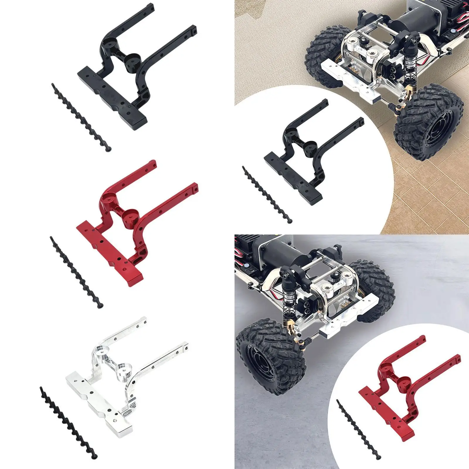 RC Car Metal Front Guard Upgrade Part Professional Replacements Parts RC Model Vehicle Parts Accessory for H12Y 1:12 RC Car